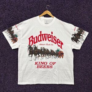 Budweiser King of Beers Clydesdales T-Shirt Size 3XL